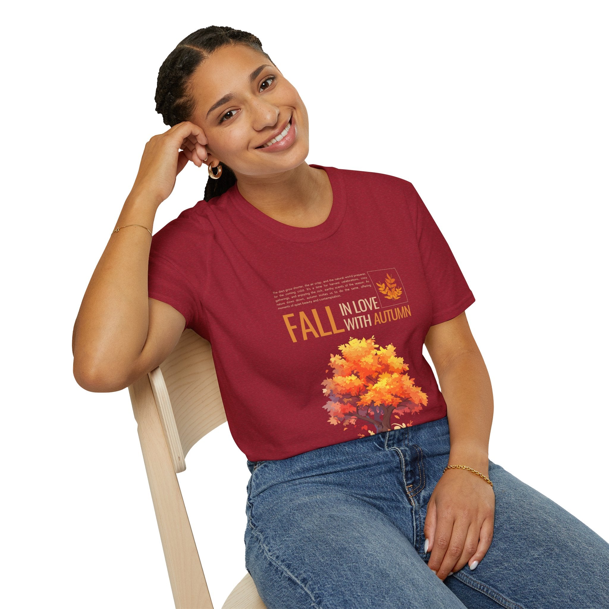 Fall-Inspired Unisex T-Shirt, Autumn Vibes Tee
