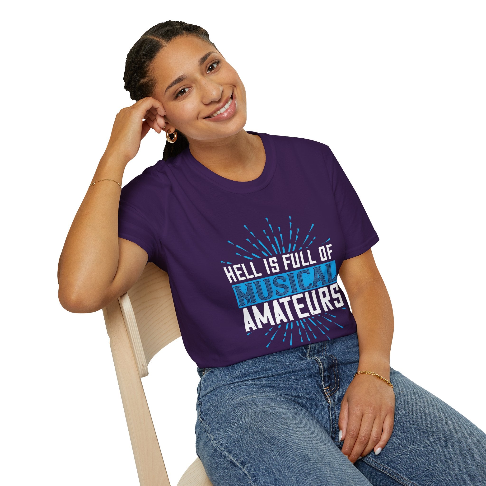 Musical Amateurs T-Shirt, Funny Music Lover Tee, Unisex Softstyle Shirt