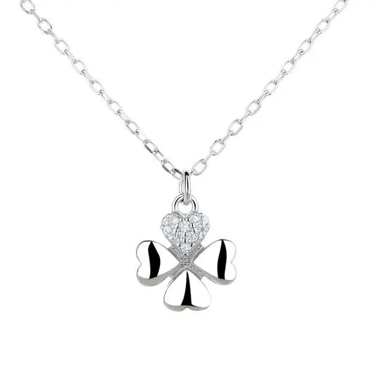 925 Sterling Silver Simple Temperament Clavicle Necklace Advibe Studio