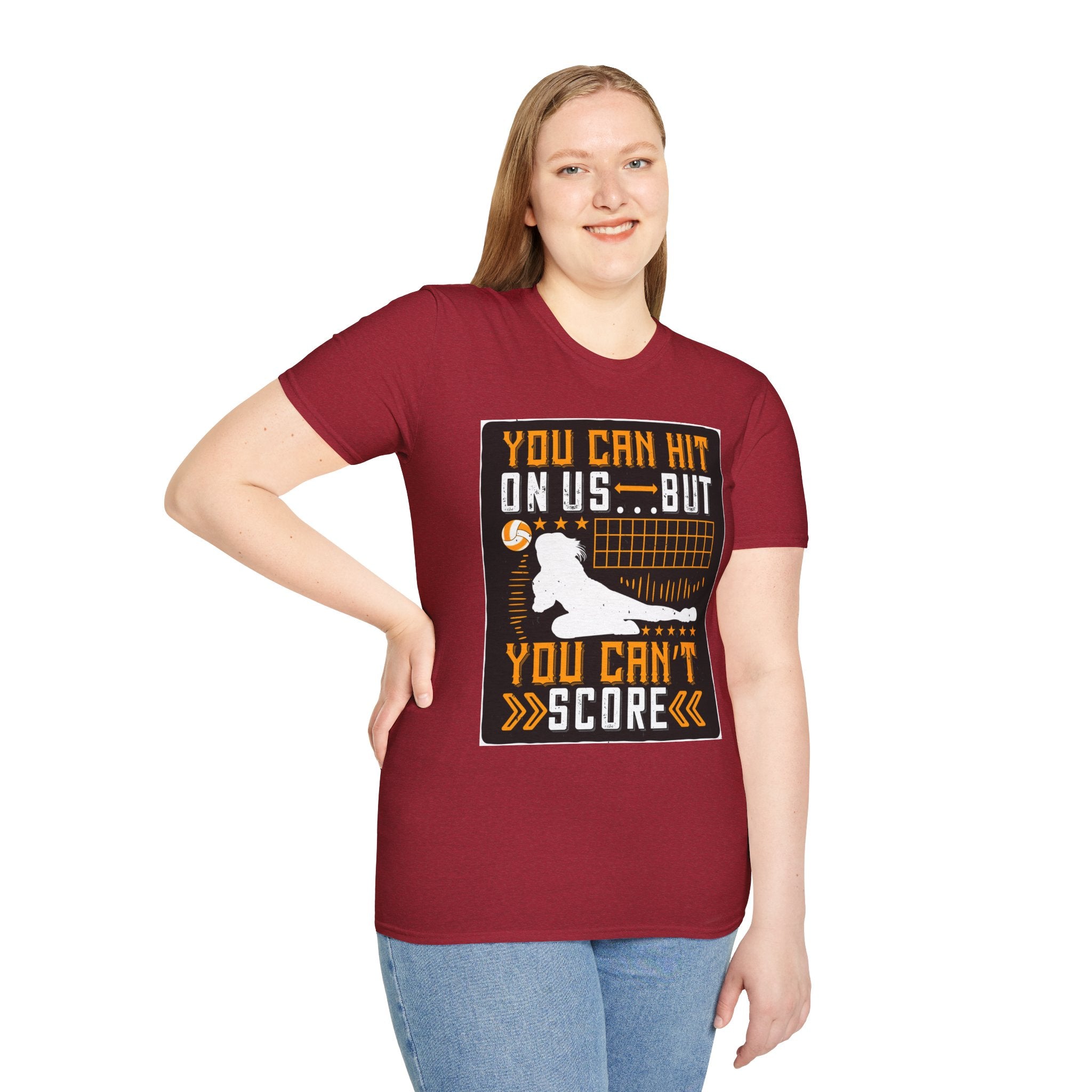 Volleyball Humor T-Shirt, Sporty Gift for Athletes, Softstyle Tee