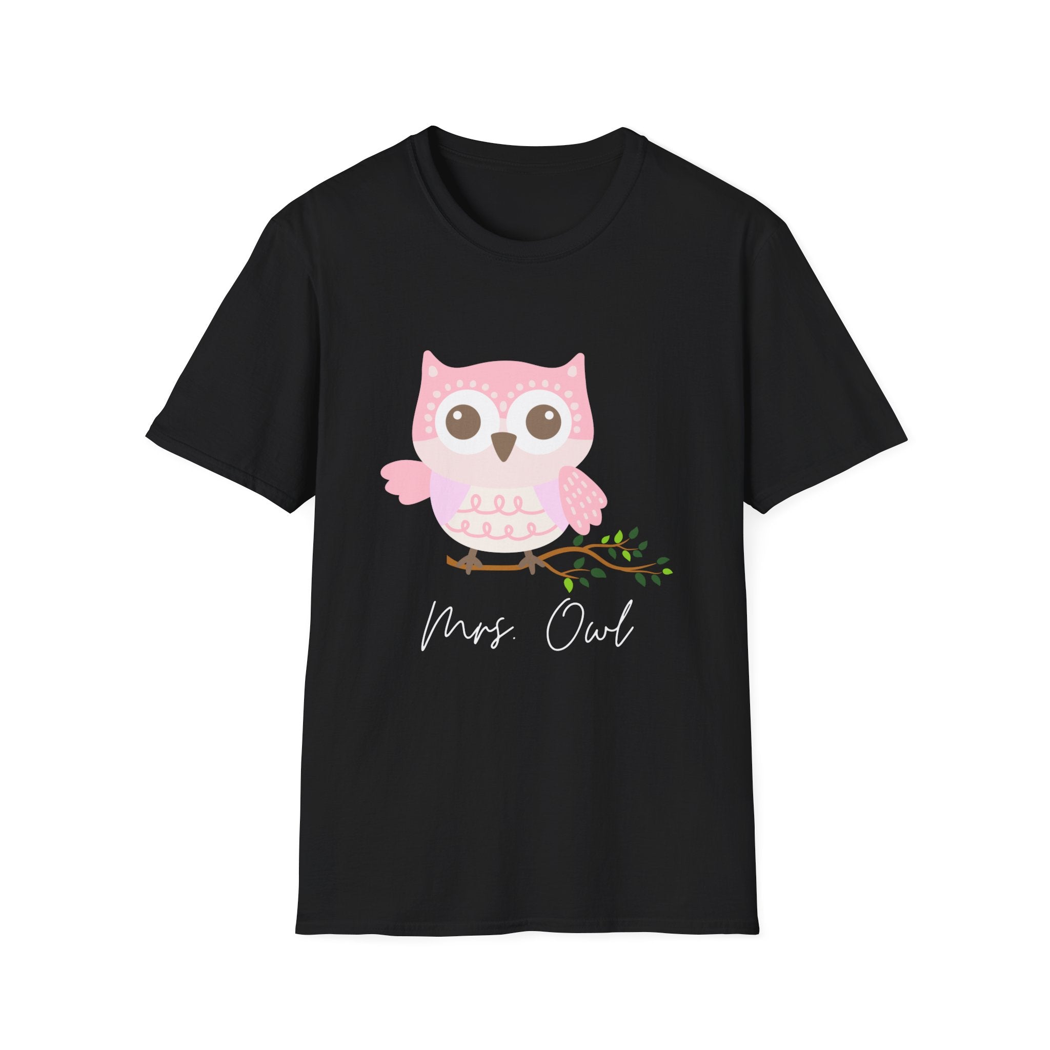 Cute Owl Unisex T-Shirt, Gift for Animal Lovers, Cozy Casual Wear