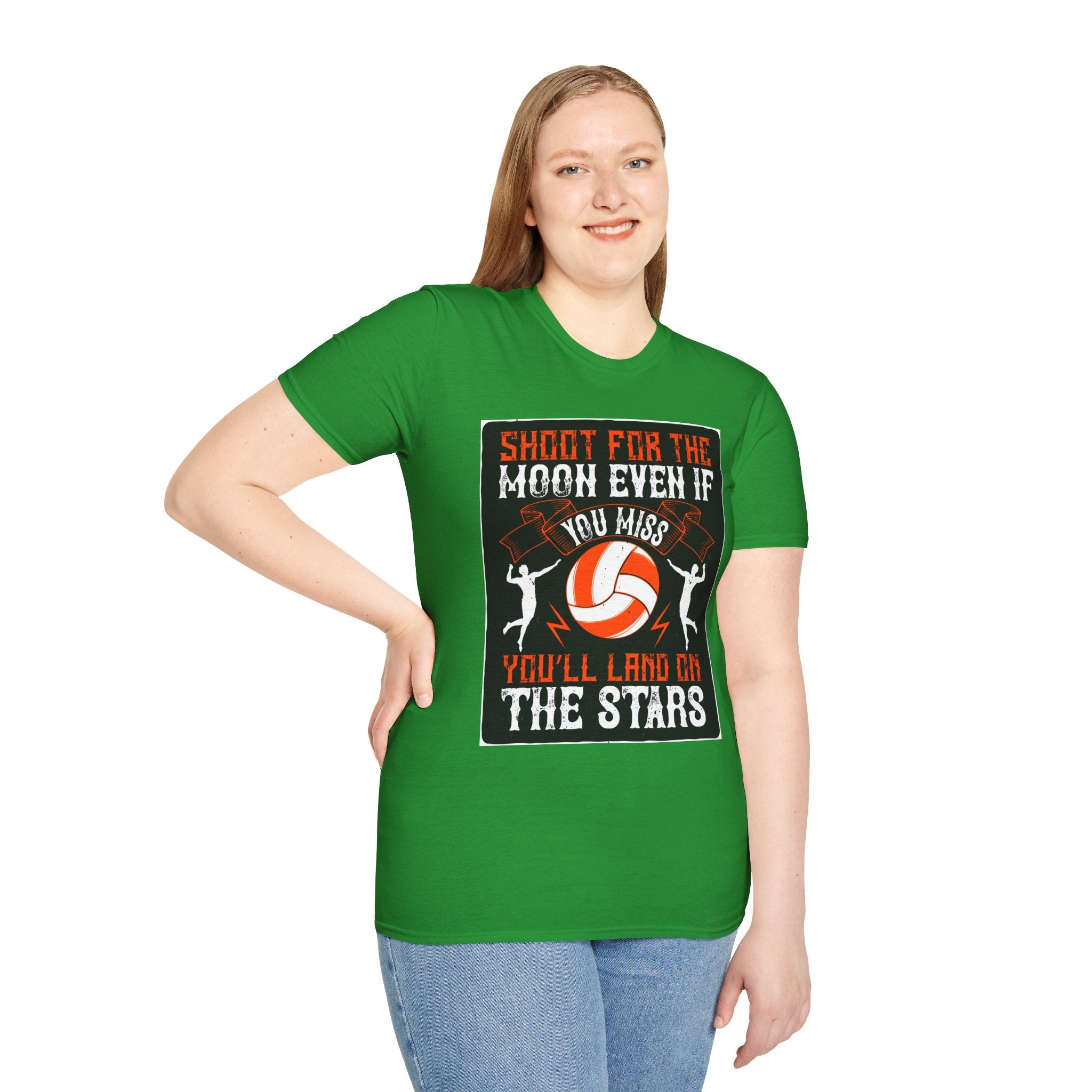 Volleyball Inspirational T-Shirt, Motivational Sports Tee for Athletes