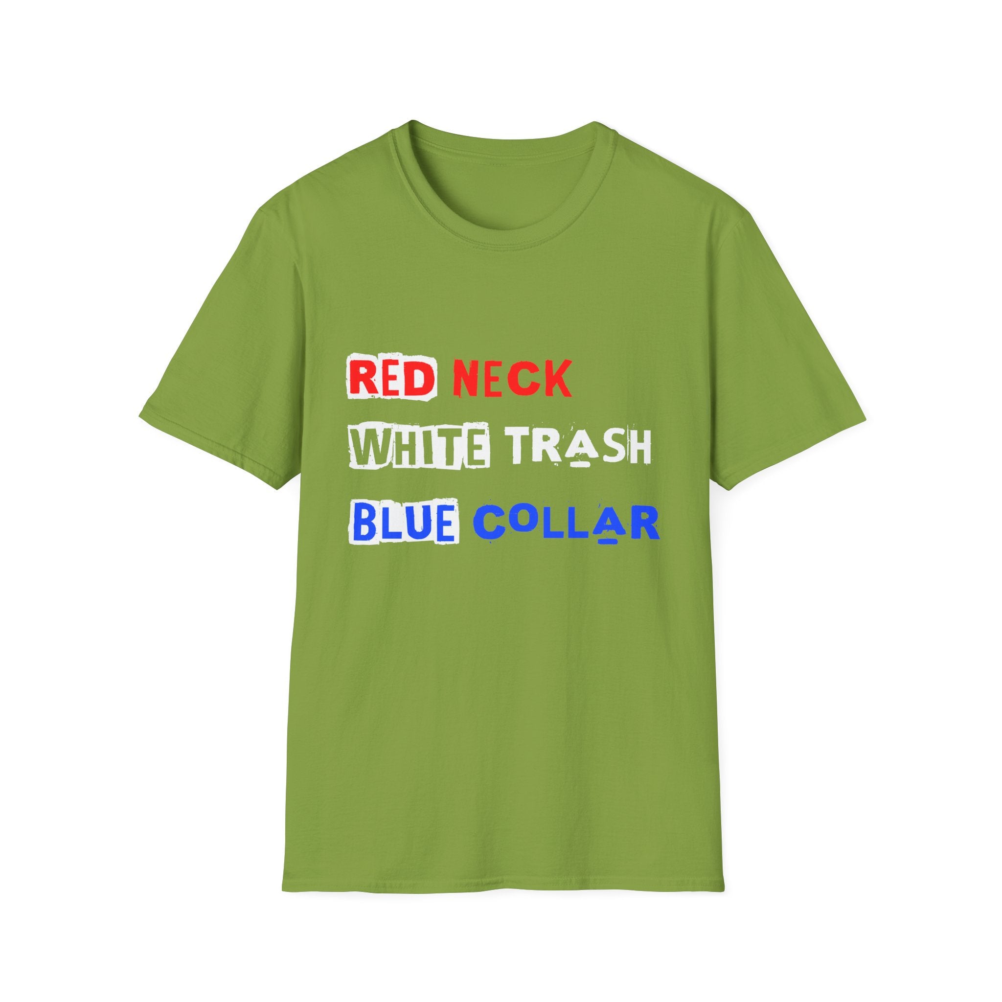 Red Neck, White Trash, Blue Collar Unisex Softstyle T-Shirt – Funny Humor Tee, Gift for Friends, Casual Wear, Summer Outfit, Patriotic [...]
