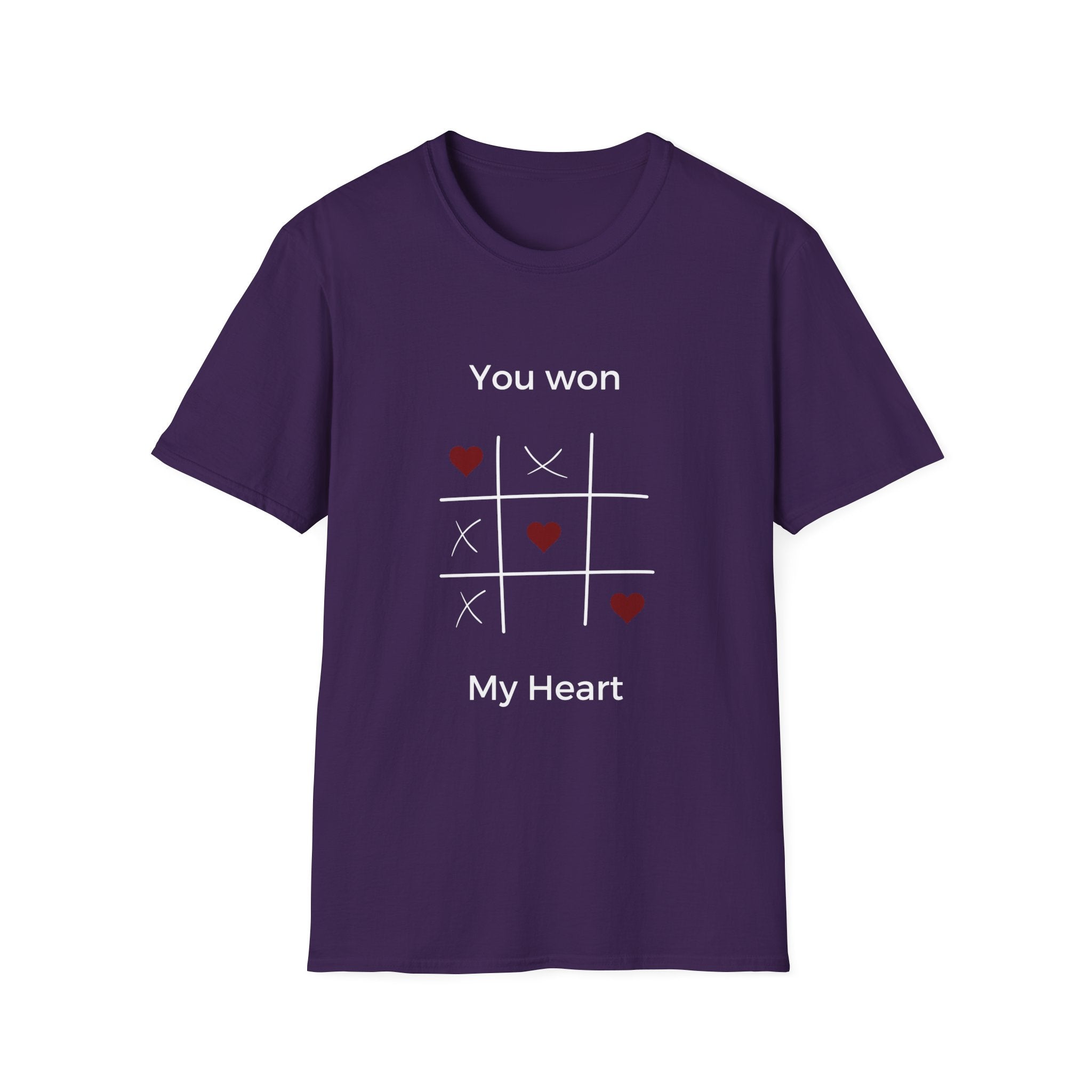 You Won My Heart Tee, Cute Couple Shirt, Gift for Him/Her