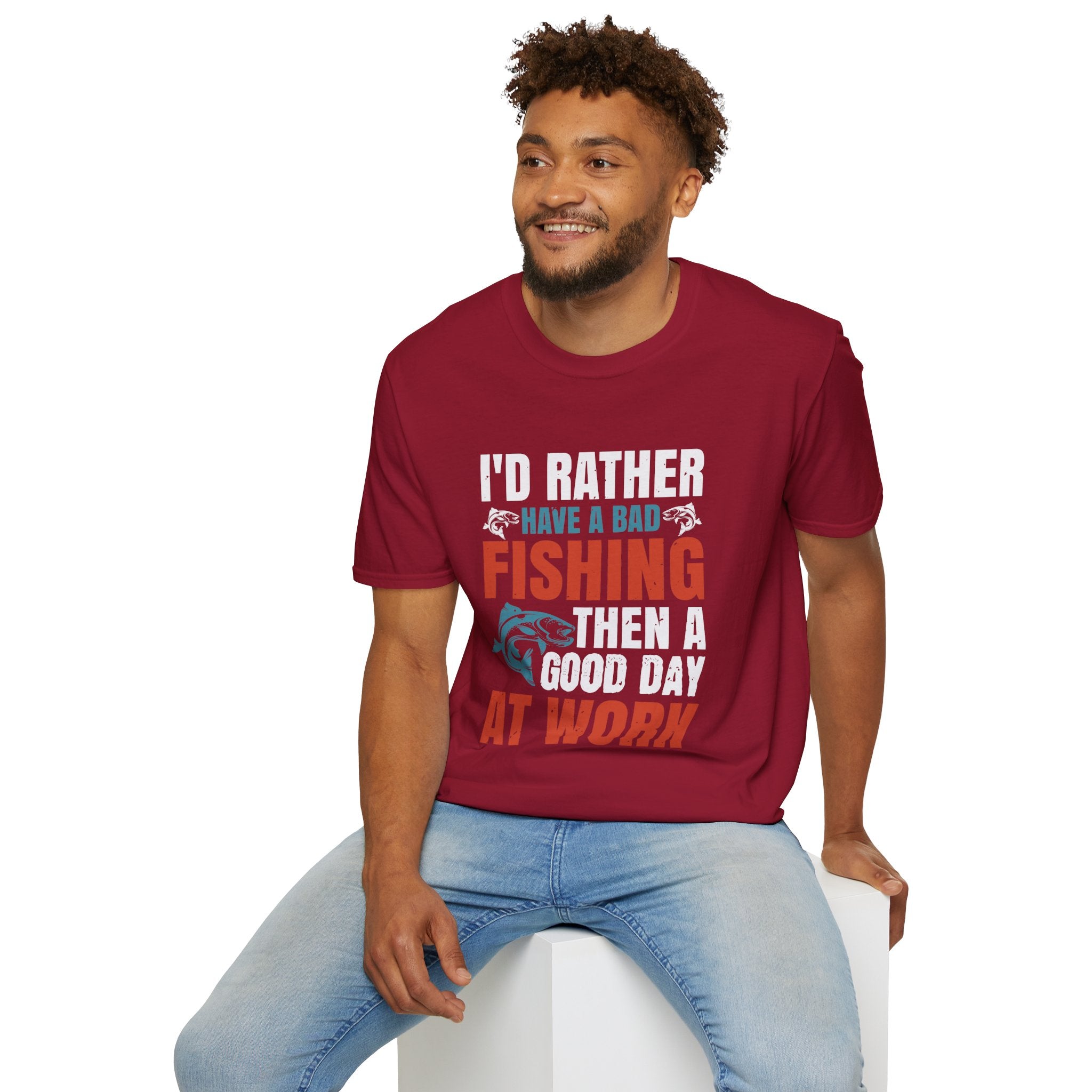 Fishing Humor T-Shirt, Fishing Gift, Unisex Tee