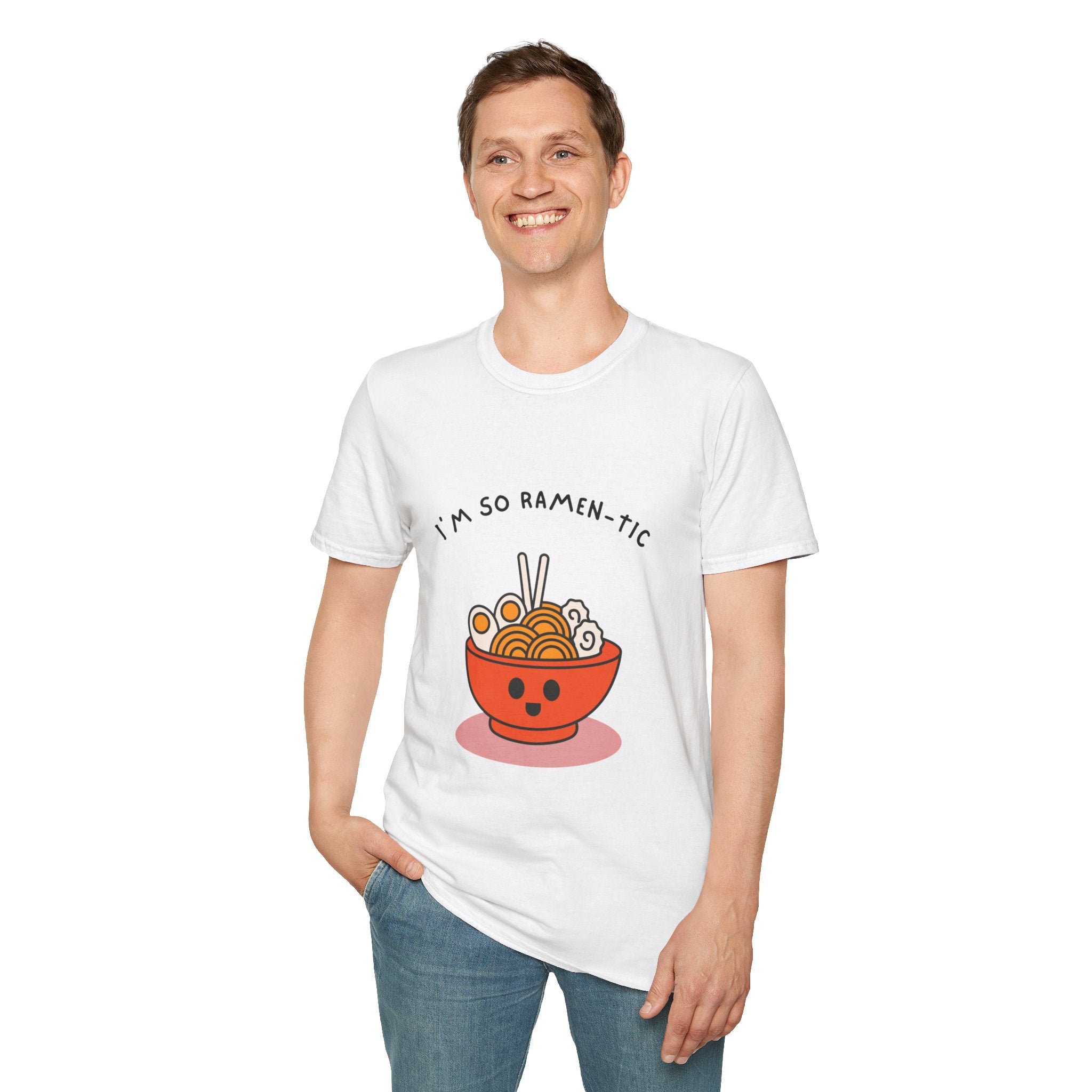 Funny Ramen T-Shirt, Foodie Gift, Unisex Apparel, Cute Graphic Tee