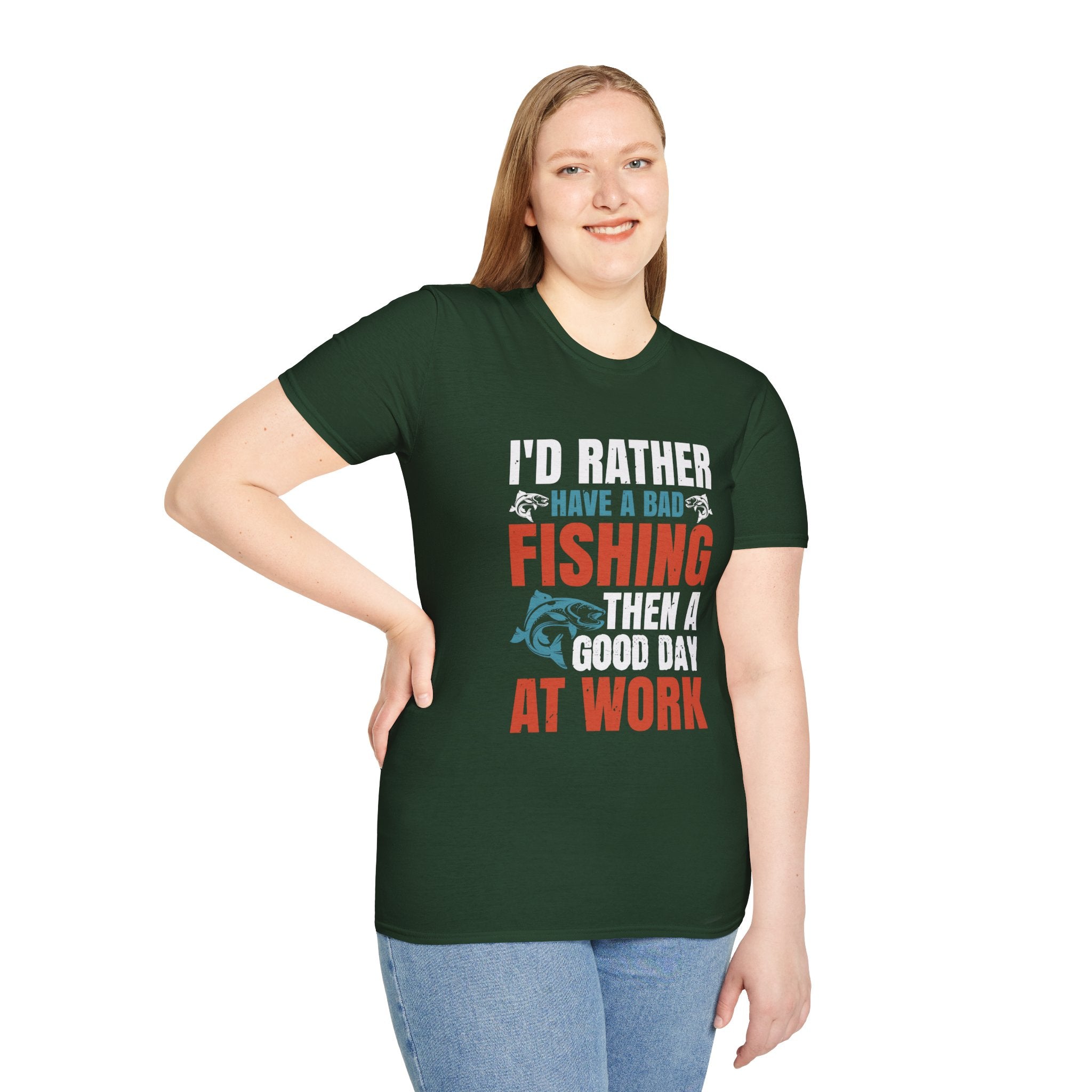 Fishing Humor T-Shirt, Fishing Gift, Unisex Tee