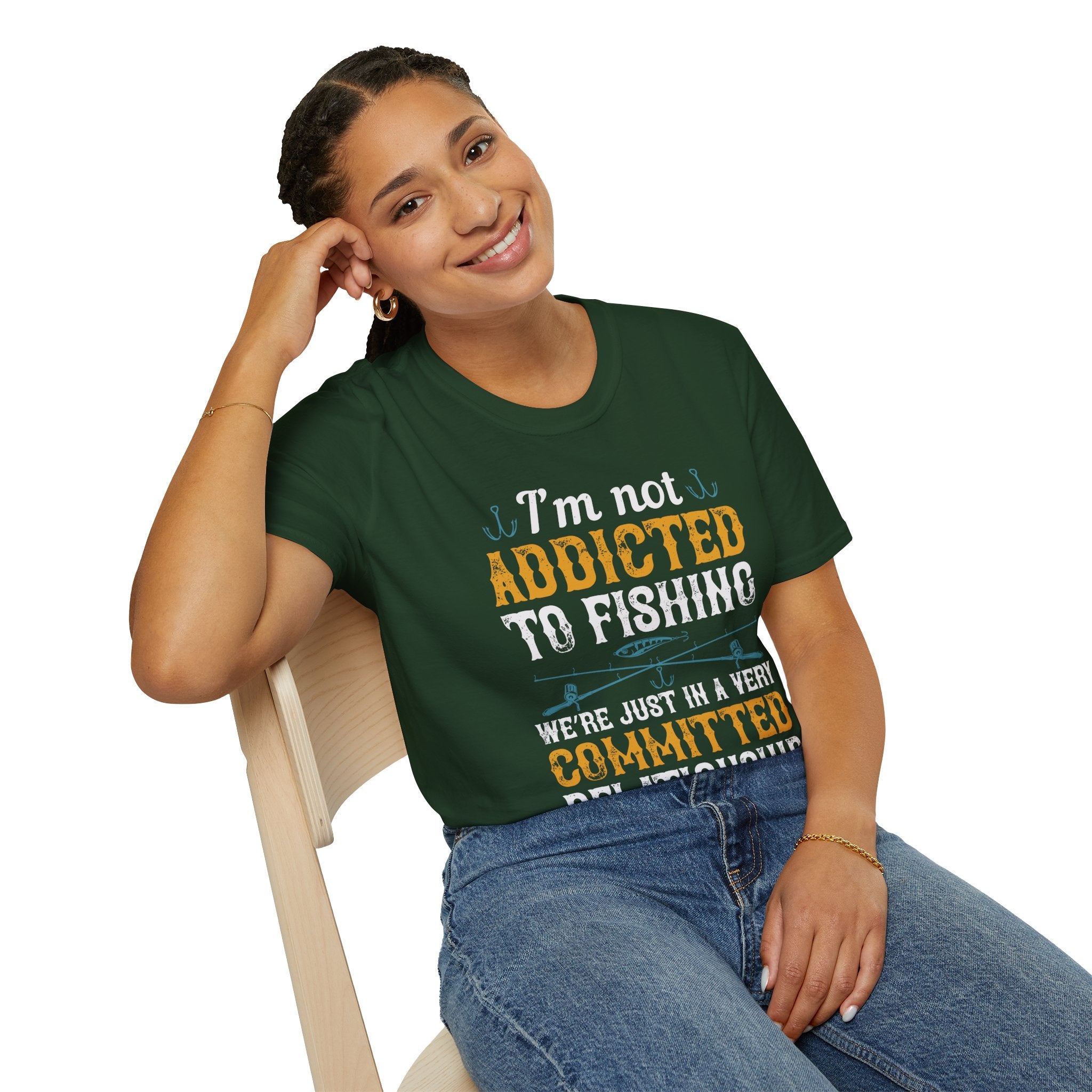 Funny Fishing T-Shirt, Humorous Fishing Apparel, Gift for Fishermen