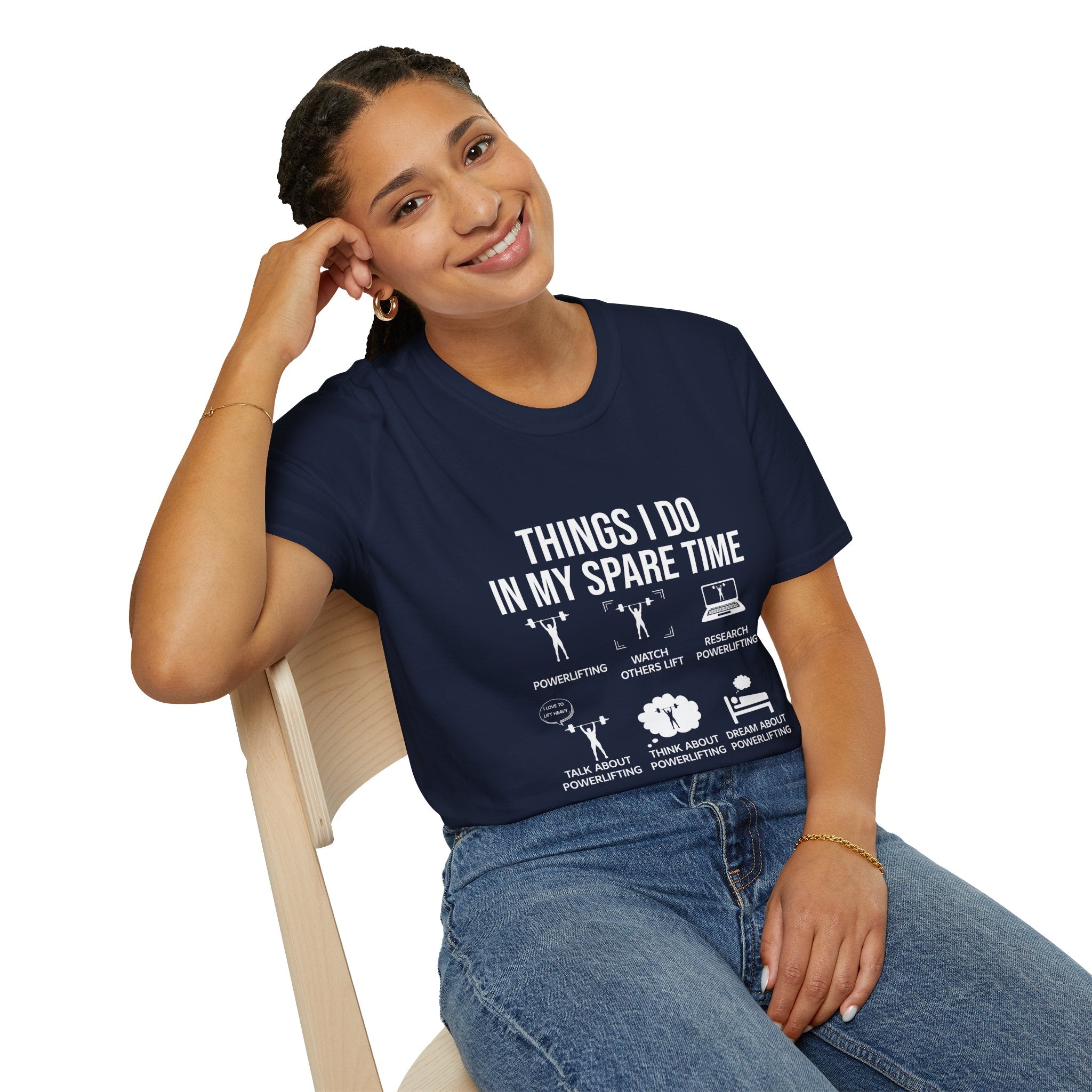 Funny Spare Time Activities T-Shirt, Leisurewear, Gift for Friends, Casual Humor Shirt, Relaxation Tee, Birthday Present
