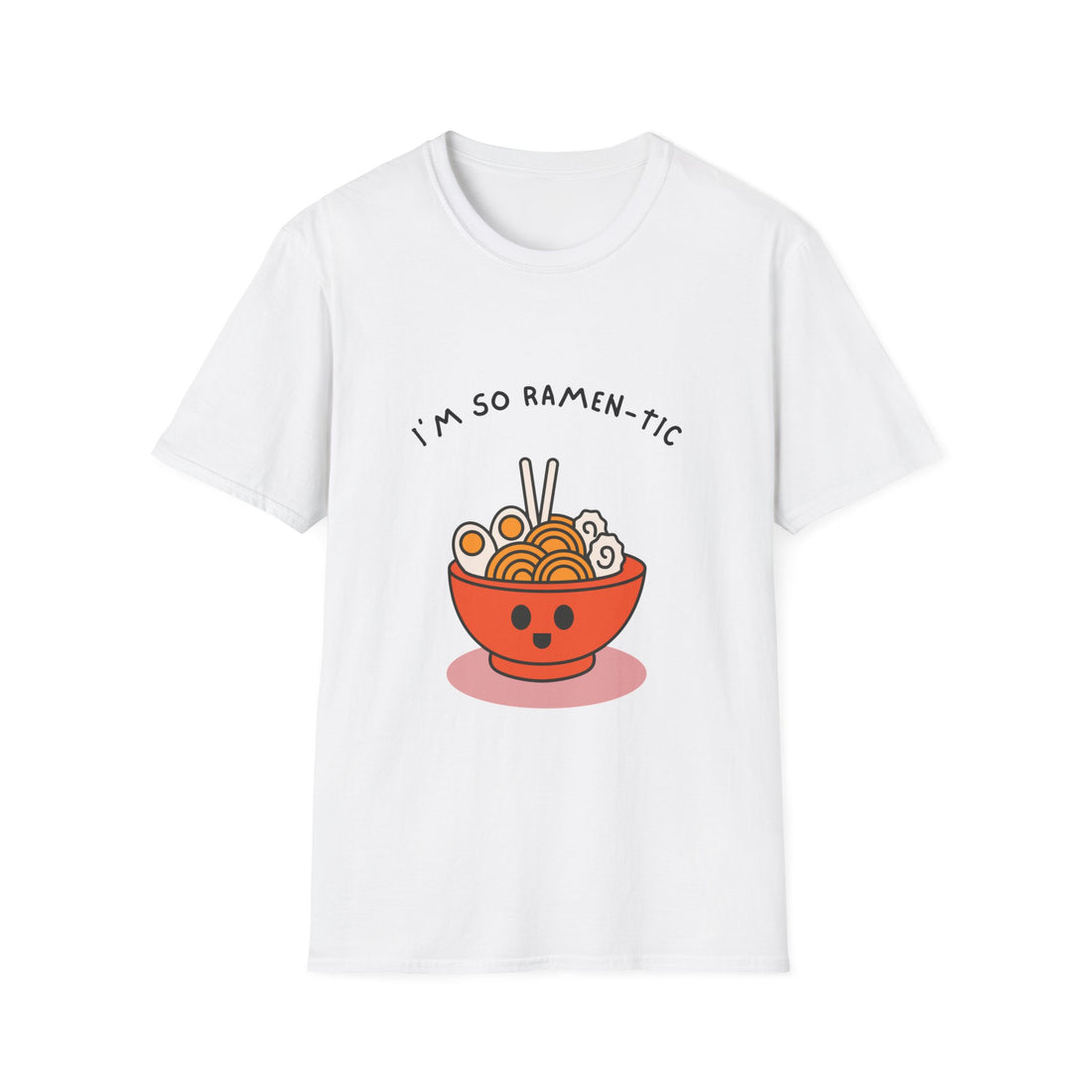 Funny Ramen T-Shirt, Foodie Gift, Unisex Apparel, Cute Graphic Tee