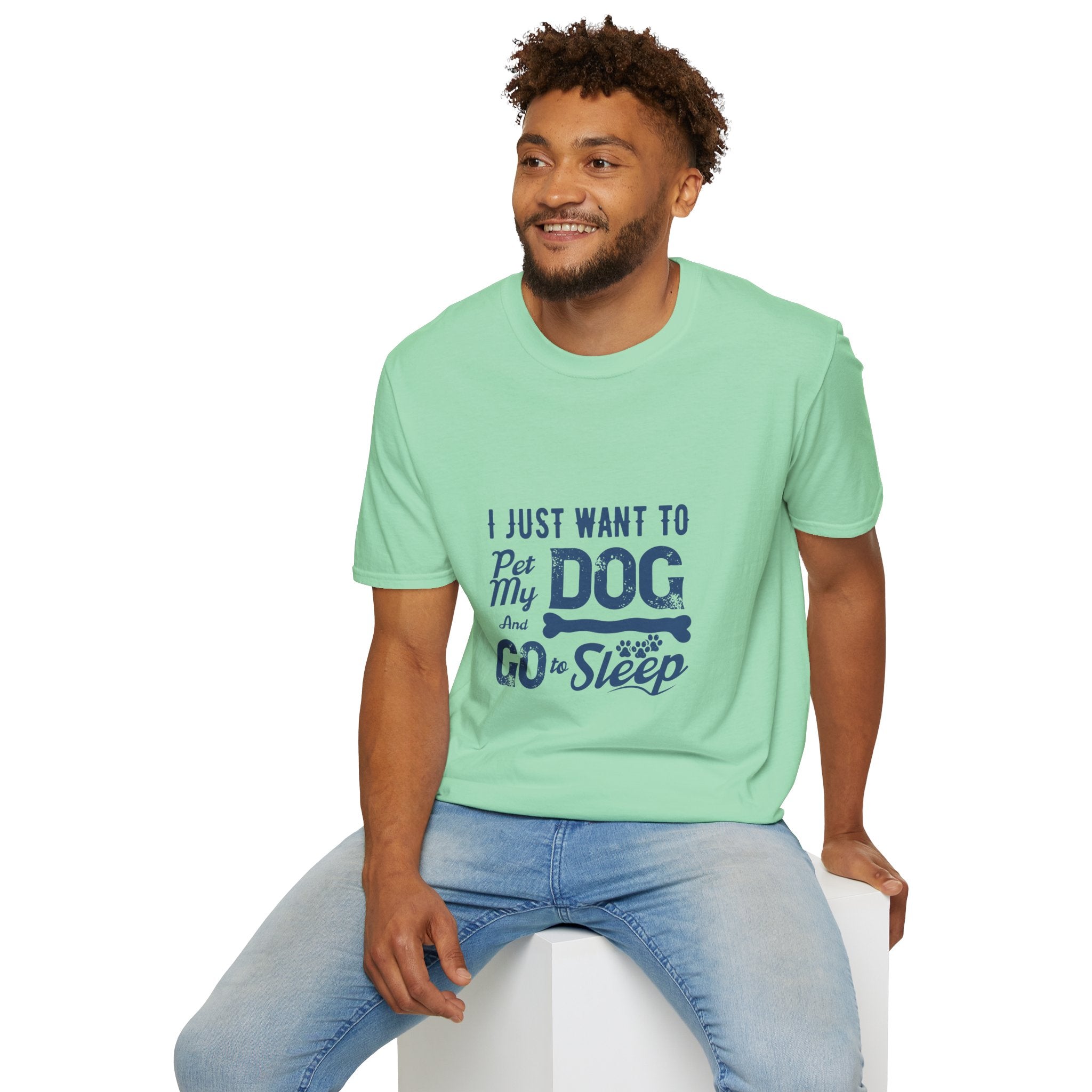 Funny Dog Lover Unisex T-Shirt, Pet Lover Gift, Cute Dog T-Shirt, Dog Mom, Dog Dad Apparel, Animal Lover Shirt