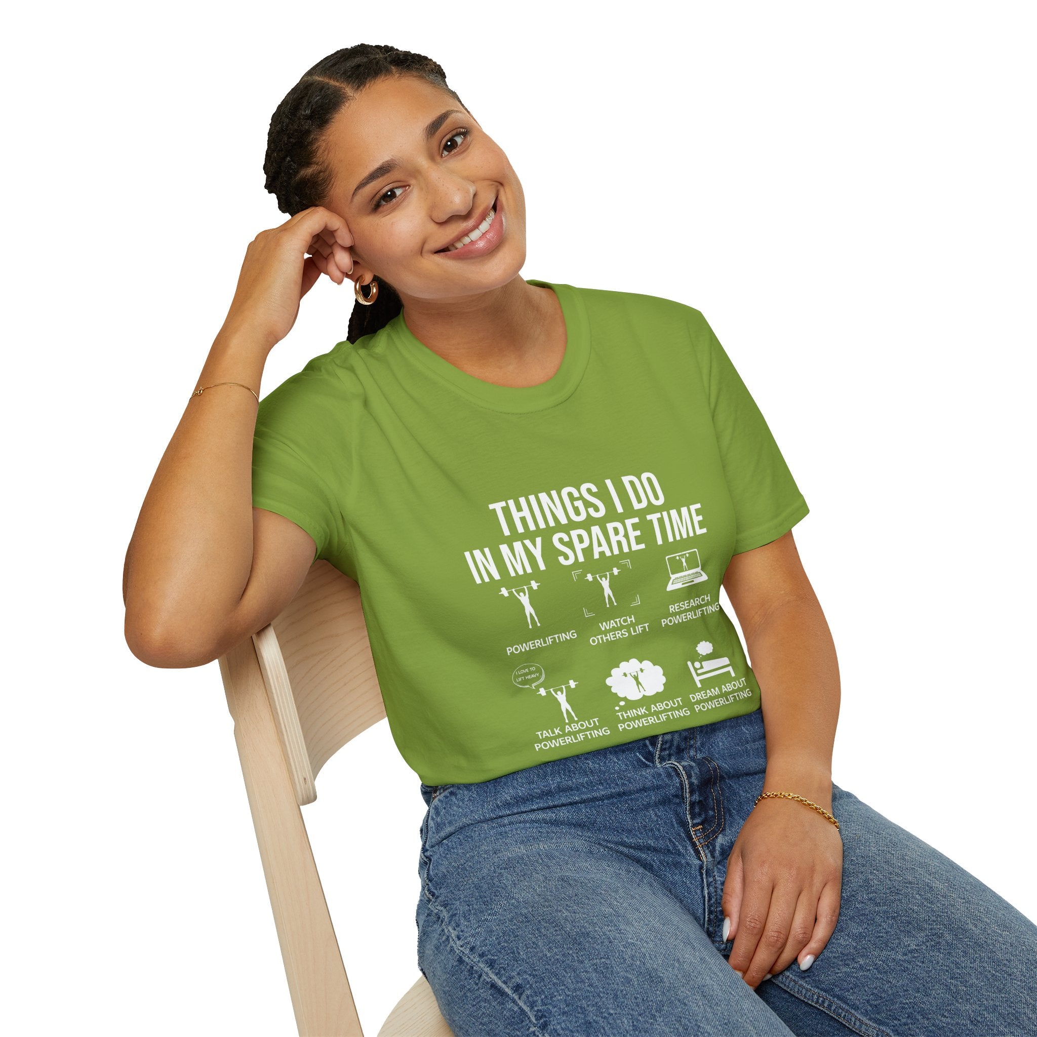 Funny Spare Time Activities T-Shirt, Leisurewear, Gift for Friends, Casual Humor Shirt, Relaxation Tee, Birthday Present