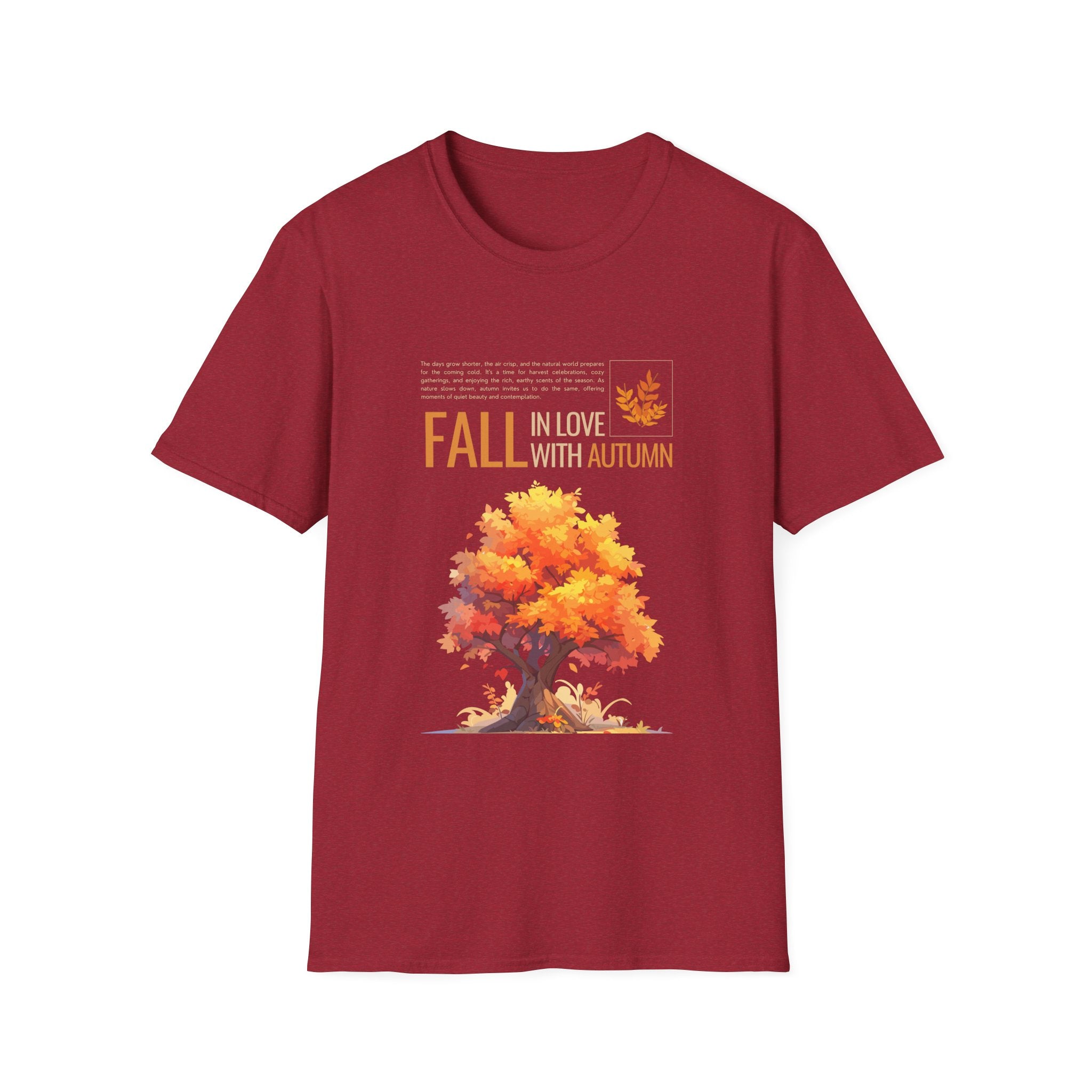 Fall-Inspired Unisex T-Shirt, Autumn Vibes Tee