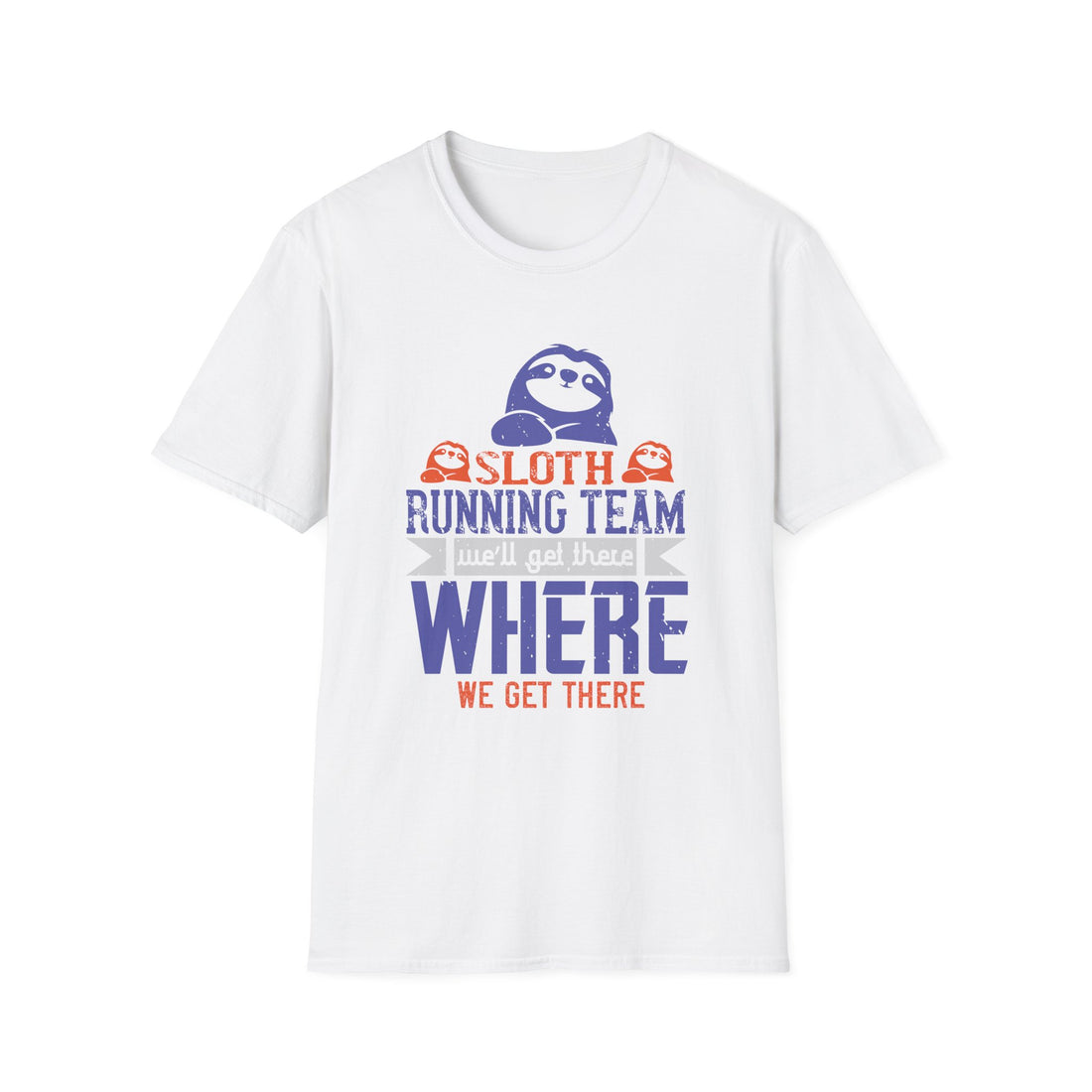 Sloth Running Team T-Shirt, Funny Running Shirt