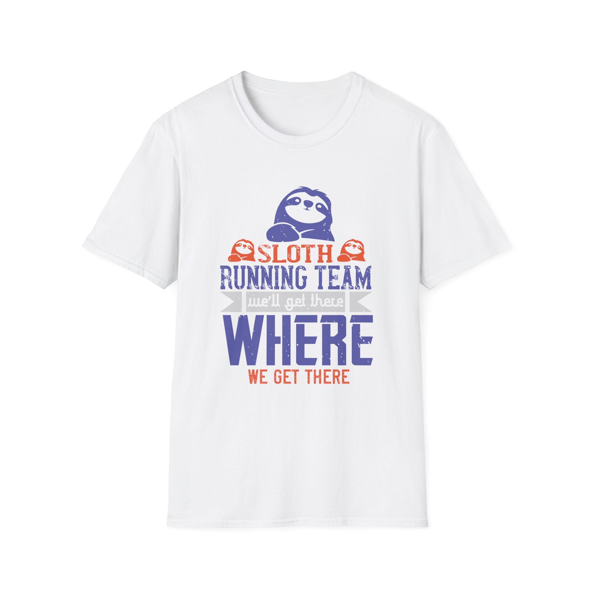 Sloth Running Team T-Shirt, Funny Running Shirt