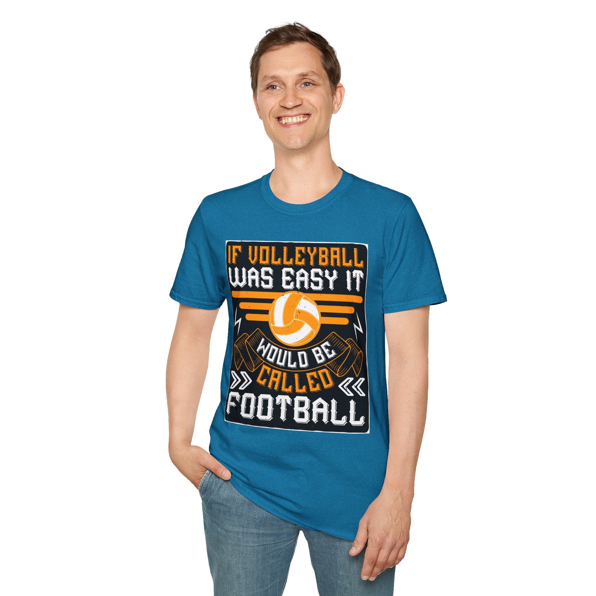 Volleyball Humor T-Shirt, Funny Sports Tee, Unisex Softstyle