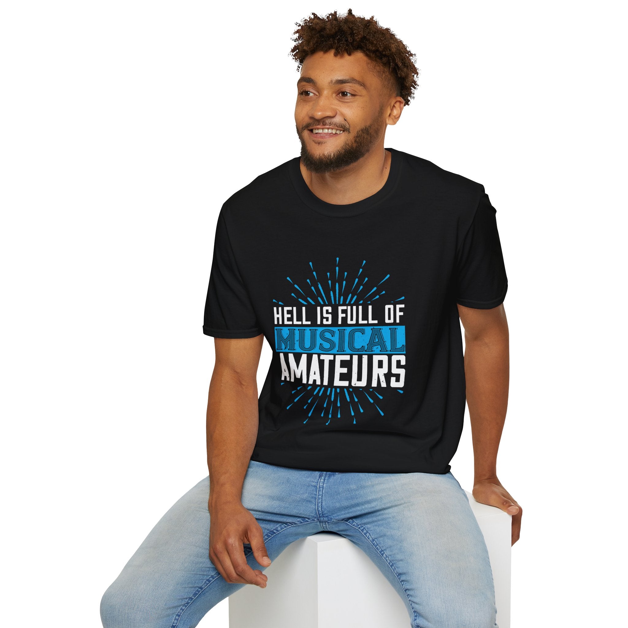 Musical Amateurs T-Shirt, Funny Music Lover Tee, Unisex Softstyle Shirt