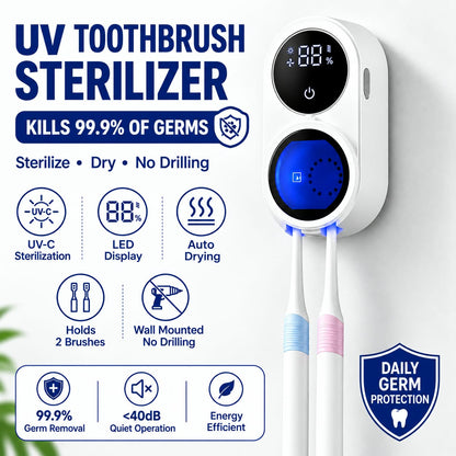 Brush Nest - UV ToothBrush Sanitizer & Dryer MSN E-Store UAE