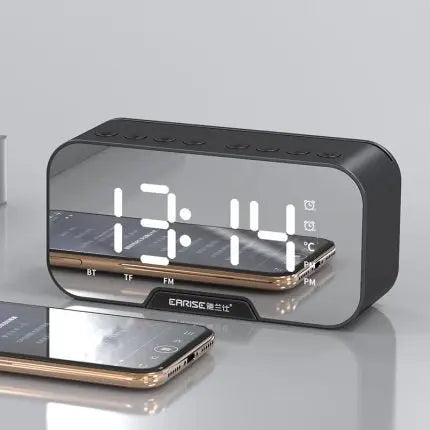Alarm Clock Clock Wireless Bluetooth Speaker Mini Home Outdoor Card Subwoofer Computer Audio Advibe Studio