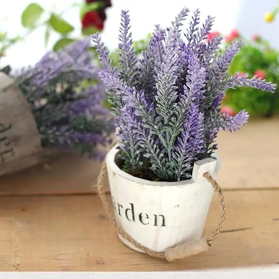Artificial Lavender Plant Flowers Advibe Studio