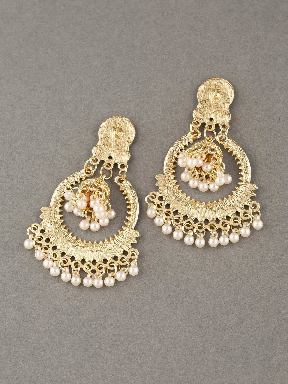 Bohemian Retro Ethnic Style Alloy Little Bell Shape Pendant Tassel Earrings Advibe Studio