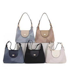 Casual Solid Leather Satchel Bag Advibe Studio