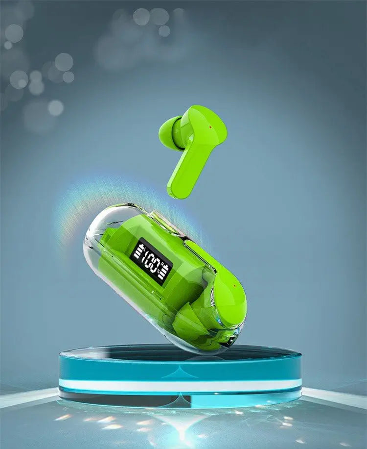 Crystal Wireless Earphones - Transparent Air 33 Advibe Studio