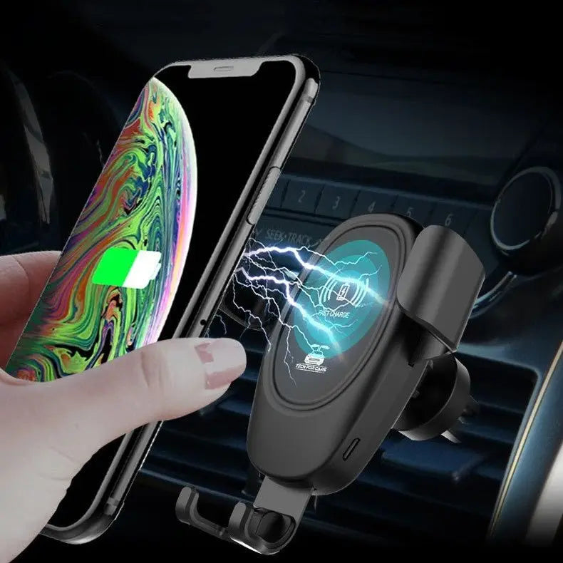 D12 Car Wireless Charger Air Outlet Clip Advibe Studio