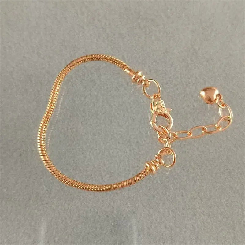 Dreamcatcher Bracelet Female Rose Gold Snake Bones Chain Advibe Studio