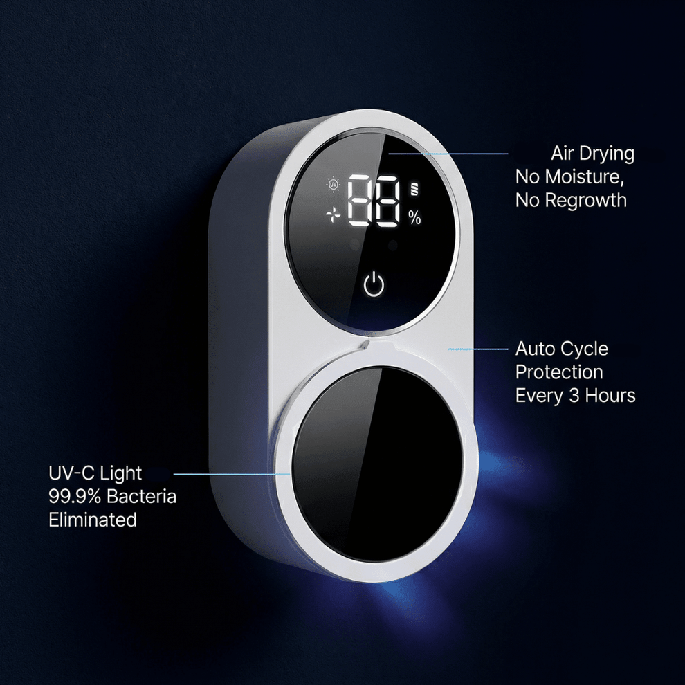 Brush Nest - UV ToothBrush Sanitizer & Dryer MSN E-Store UAE