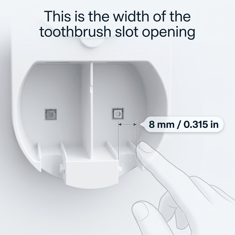 Brush Nest - UV ToothBrush Sanitizer & Dryer MSN E-Store UAE