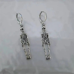 European And American Popular Exaggerated Gothic Skull Earrings Advibe Studio