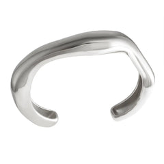 Fashion Women's Simple Glossy Curved C- Shaped Bracelet Advibe Studio