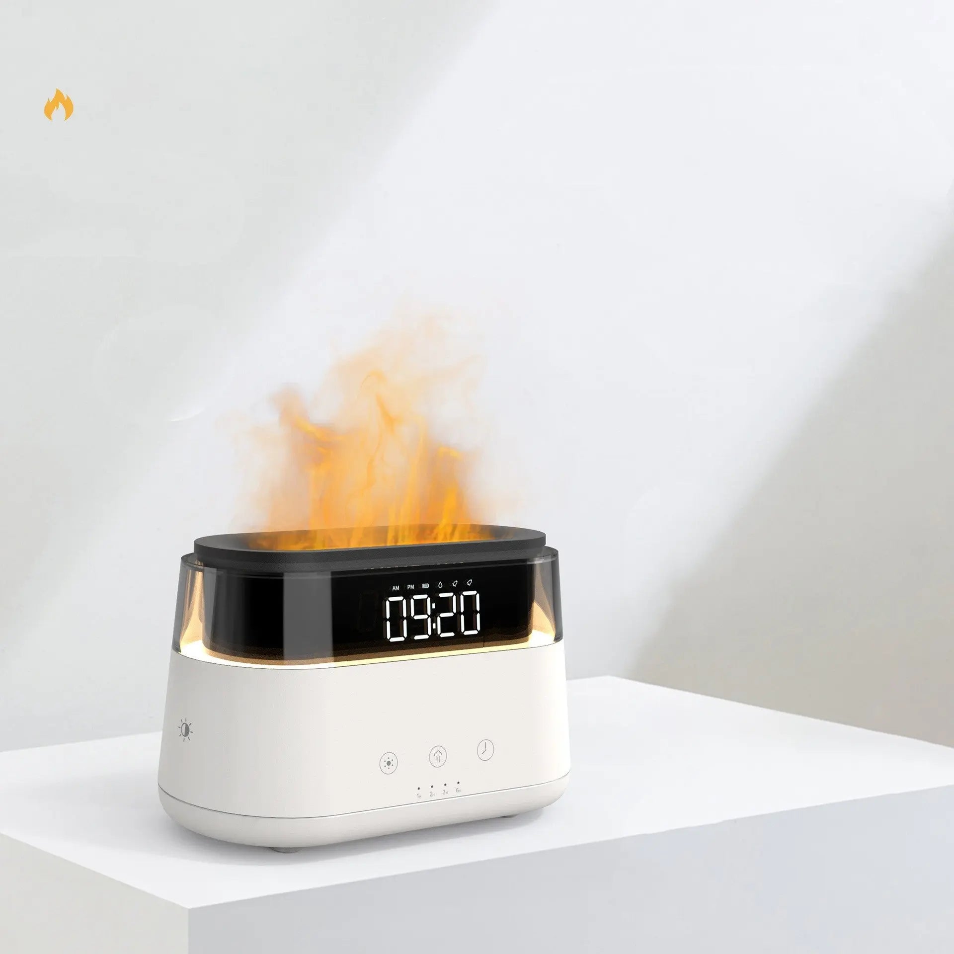 Flame Humidifier With Clock Bedroom Of Intelligent Timed Fragrance Spraying Machine For Home Use Advibe Studio