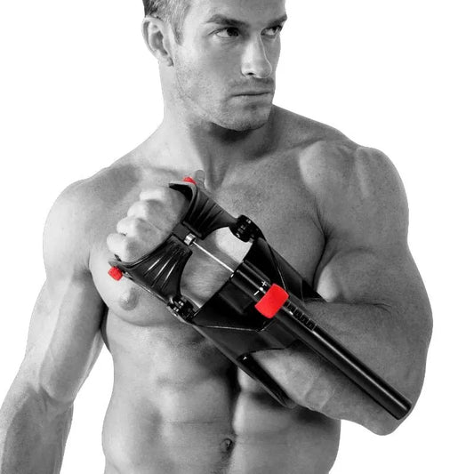 Hand Grip Exerciser Trainer Adjustable Anti-slide Hand Wrist Device Power Developer Strength Training Forearm Arm Fitness Gym Equipment Advibe Studio