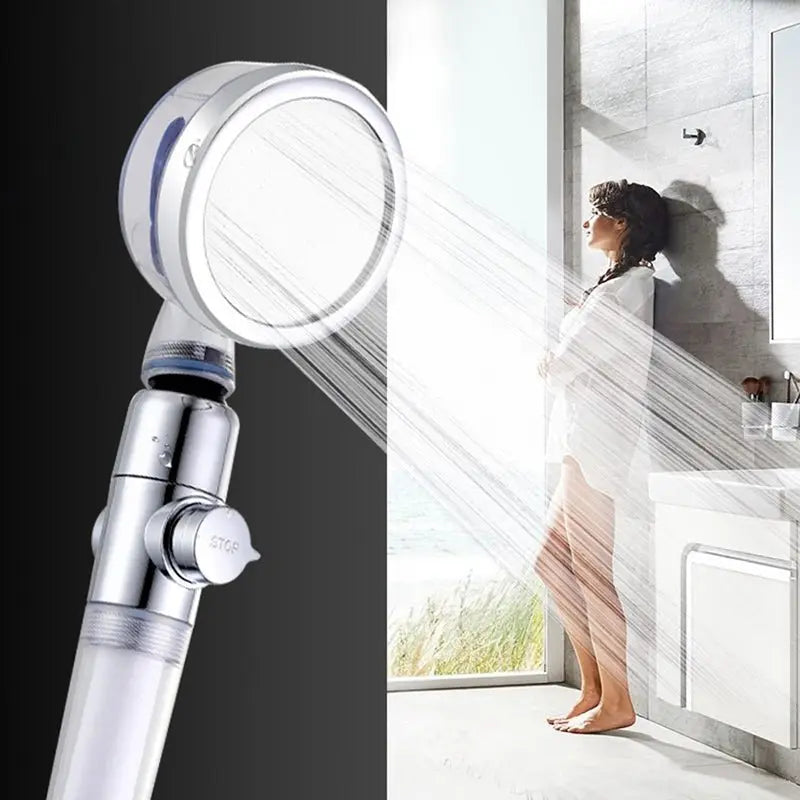High Pressure Turbocharged Shower Head Advibe Studio