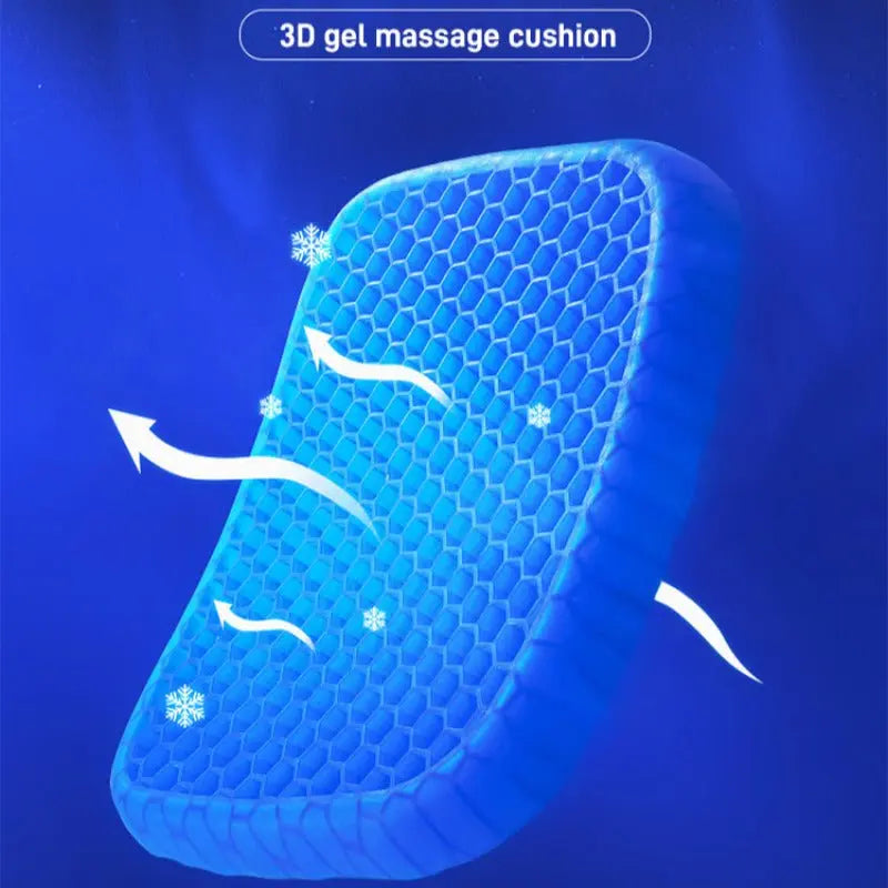 Silicone Ice Pad Insulated Car Seat Cushion Advibe Studio