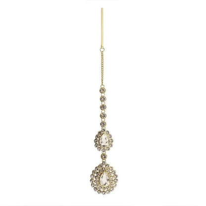 Simple Stylish Water Drop Forehead Chain Headdress Hair Band Advibe Studio