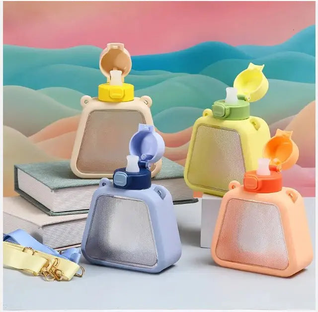 Sports Water Bottle With Straw Advibe Studio