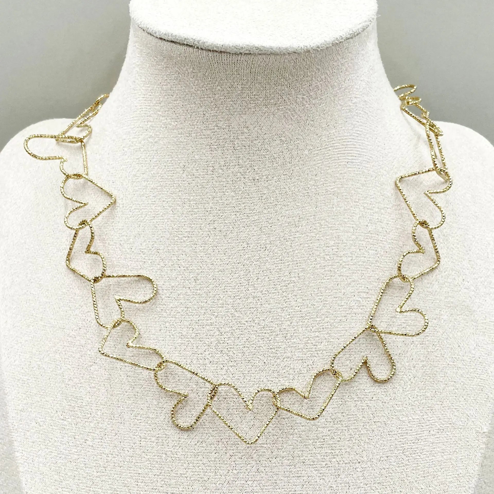 Stainless Steel Electroplating Heart Shape Clavicle Necklace Advibe Studio