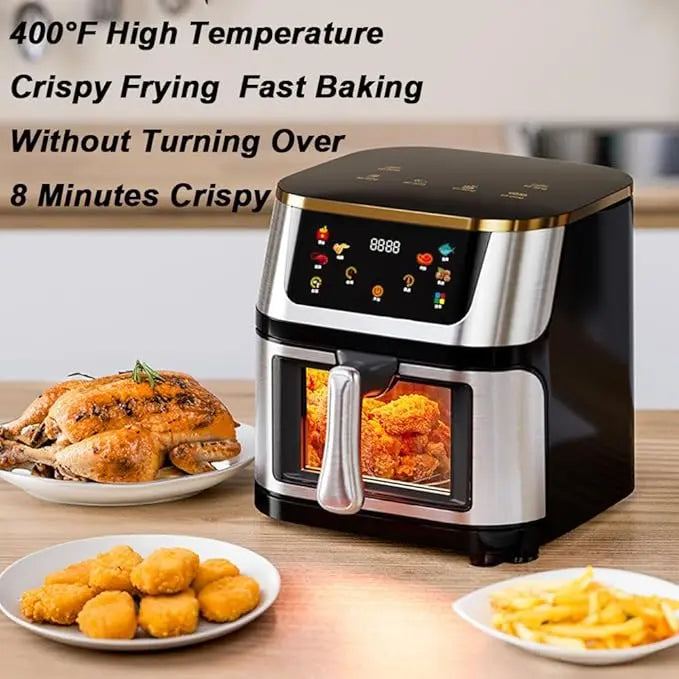 Stainless Steel Visual Air Fryer Advibe Studio