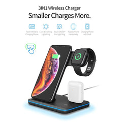 Wireless Charger Stand 3 in 1 Advibe Studio