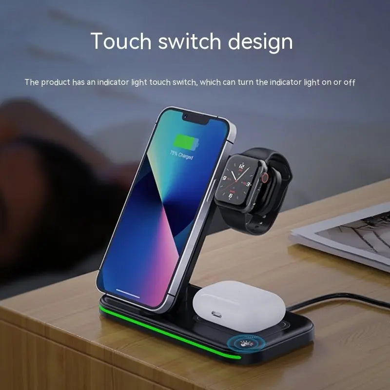 Wireless Multifunctional Foldable Fast Charger Advibe Studio