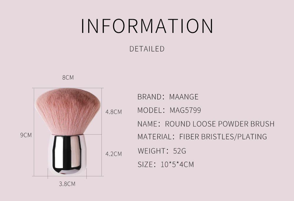 Maange single powder makeup brush