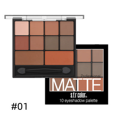 Eyeshadow Palette Pumpkin Smoky Makeup Nude